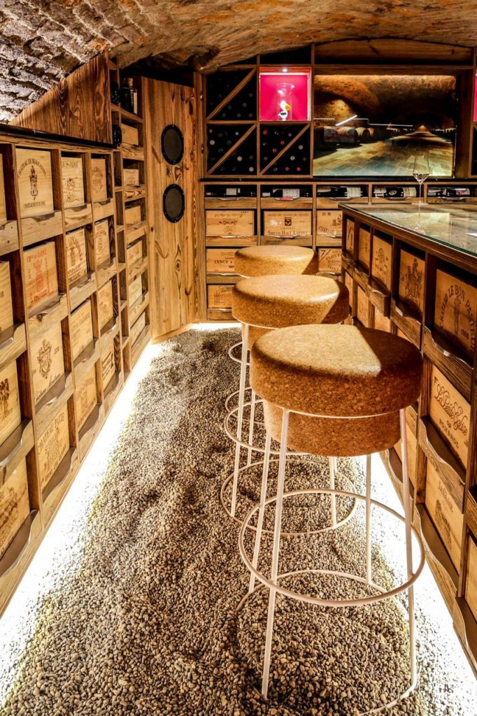 Création d'une cave à vins voutée en brique de 26m2 Cuisine Art et — free download