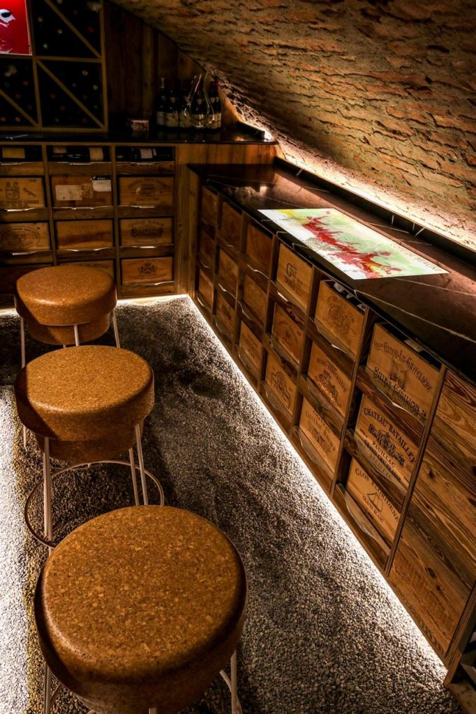 Création d'une cave à vins voutée en brique de 26m2 Cuisine Art et — free download