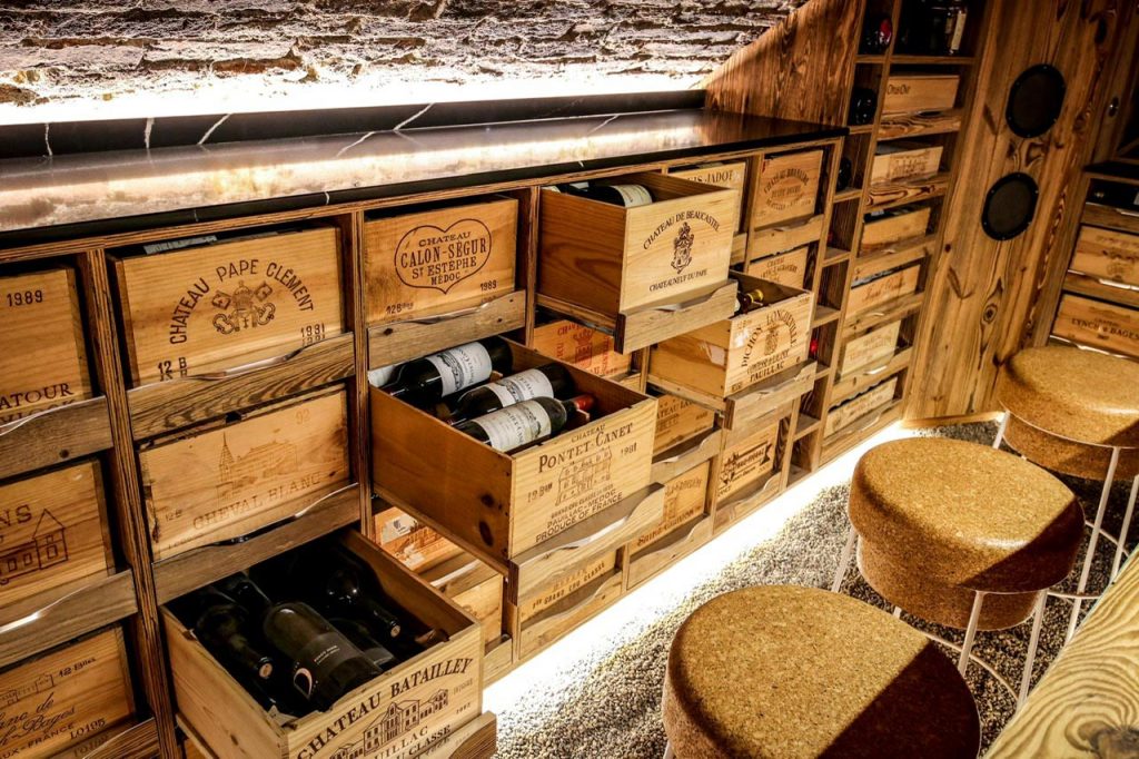 Création d'une cave à vins voutée en brique de 26m2 Cuisine Art et — free download